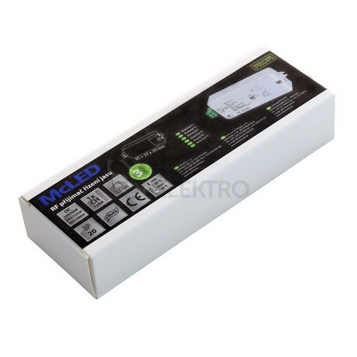 Obrázek produktu RF přijímač stmívač McLED 1x8A 12-36V ML-910.002.22.0 7