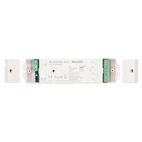 RF přijímač McLED řízení jasu CCT RGBW 4 kanály 4x5A 12-36V ML-910.041.22.0 (obrázek 7)