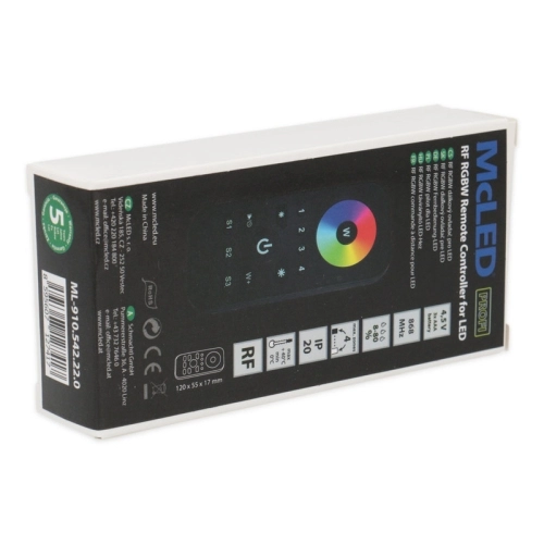 RF ovladač McLED RGBW ML-910.542.22.0 4 kanály (obrázek 7)
