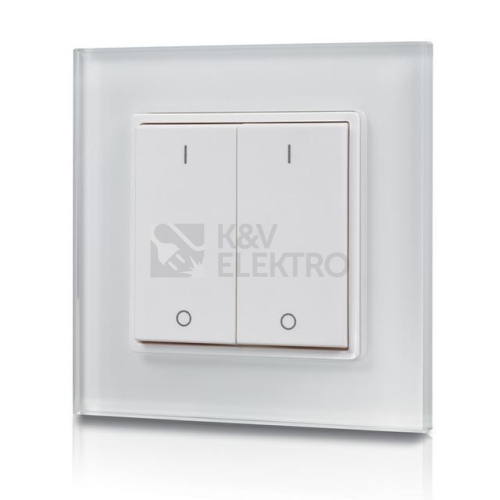 RF nástěnný ovladač McLED řízení jasu 2 kanály ML-910.602.22.0