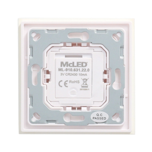 RF nástěnný ovladač McLED RGBW ML-910.631.22.0 1 kanál