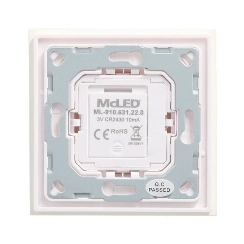 RF nástěnný ovladač McLED RGBW ML-910.631.22.0 1 kanál (obrázek 2)