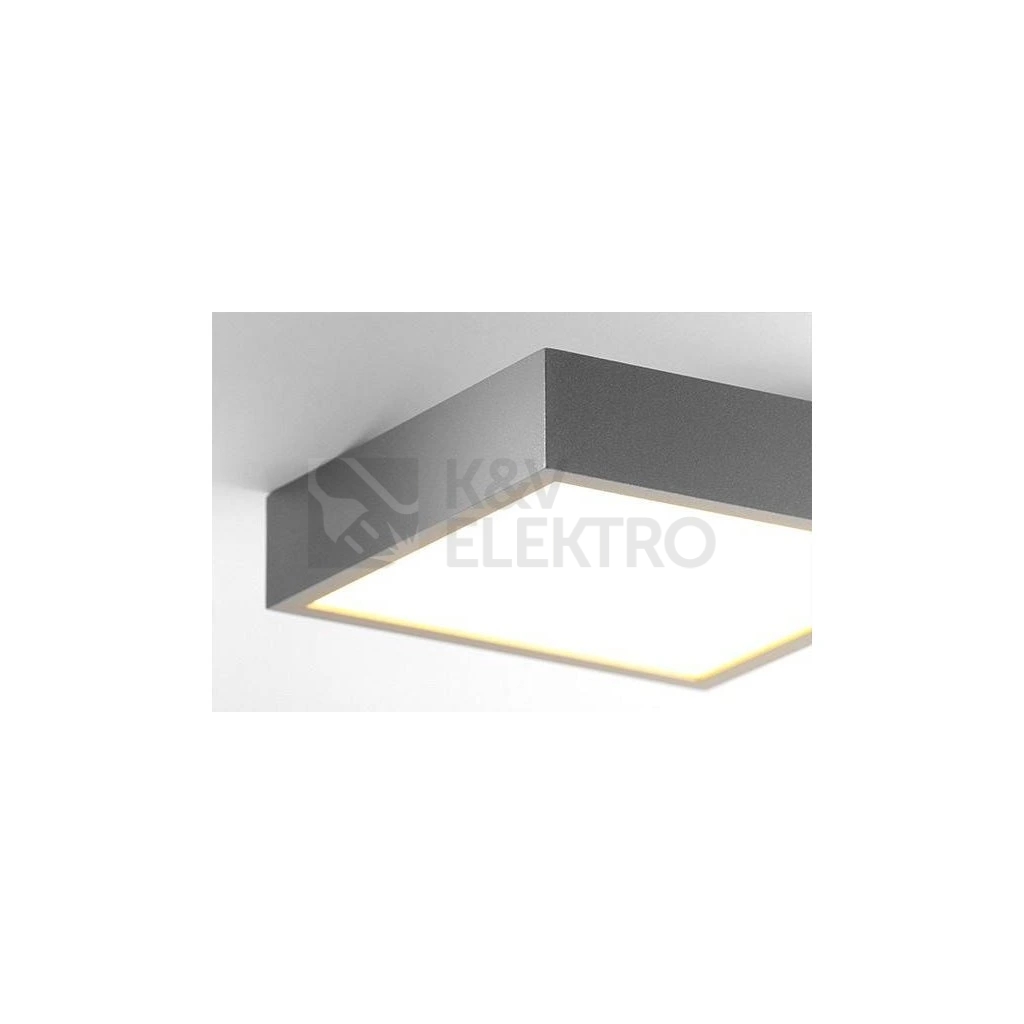 Obrázek produktu Přisazené svítidlo KAPA GREY 214x214x40mm 25W/3000K 2135lm 1