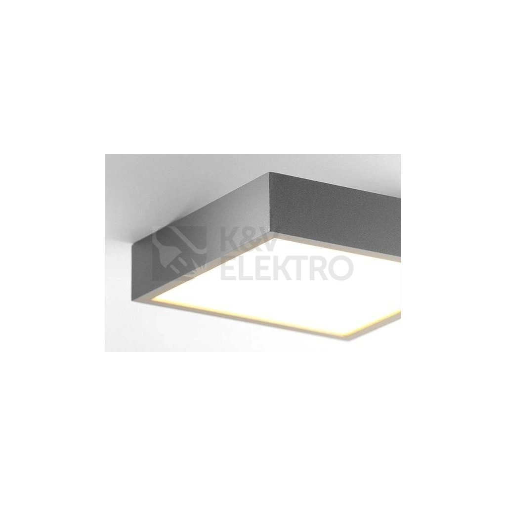 Obrázek produktu Přisazené svítidlo KAPA GREY 214x214x40mm 25W/3000K 2135lm 1