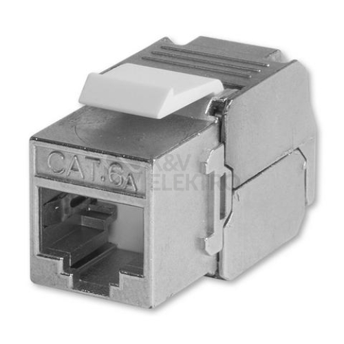 ZASUVKA JACK RJ45-8 CAT6A/S RJ45C6AS