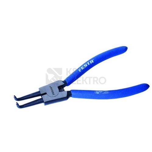 Obrázek produktu Kleště na segerovy kroužky FESTA vnější zahnuté 180mm 463070 0