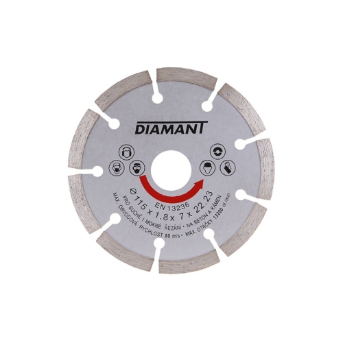 Levně Diamantový kotouč segmentový 115/22,2mm 556861