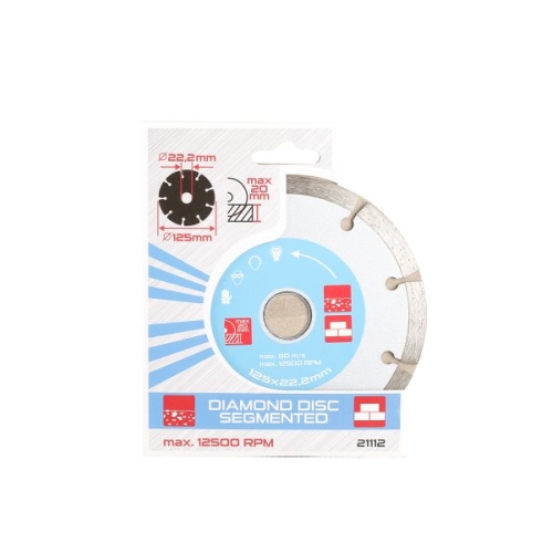 Diamantový kotouč segmentový 125/22,2mm 556863