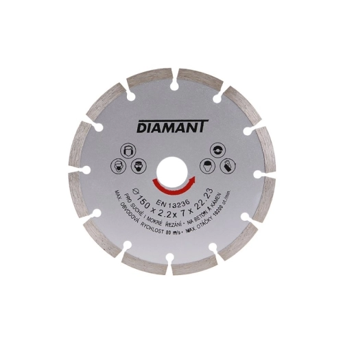 Diamantový kotouč segmentový 150/22,2mm 556865