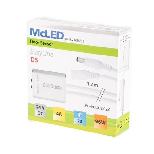 Dveřní sensor k nábytkovému osvětlení McLED EasyLine ML-443.008.02.0 (obrázek 4)