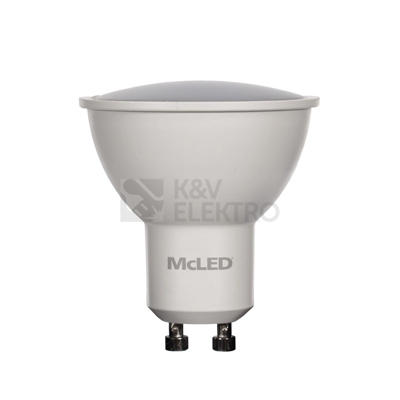 Obrázek produktu LED žárovka GU10 McLED 4,6W (35W) neutrální bílá (4000K), reflektor 100° ML-312.149.87.0 1