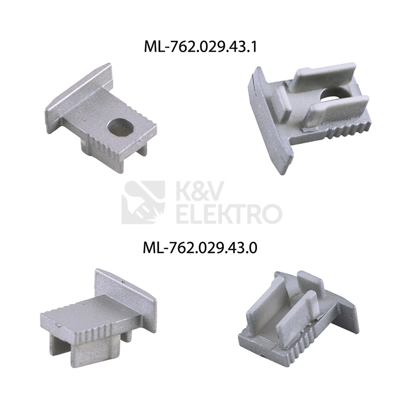 Obrázek produktu Vestavný hliníkový profil McLED VN 13x12mm včetně matného difuzoru 2m ML-761.029.43.2 2