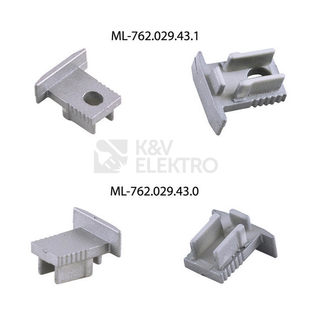 Obrázek produktu Vestavný hliníkový profil McLED VN 13x12mm včetně matného difuzoru 2m ML-761.029.43.2 4