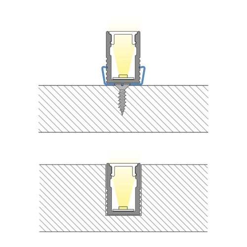 Přisazený hliníkový profil McLED PV 8x12mm matný difuzor 2m ML-761.028.43.2 (obrázek 3)