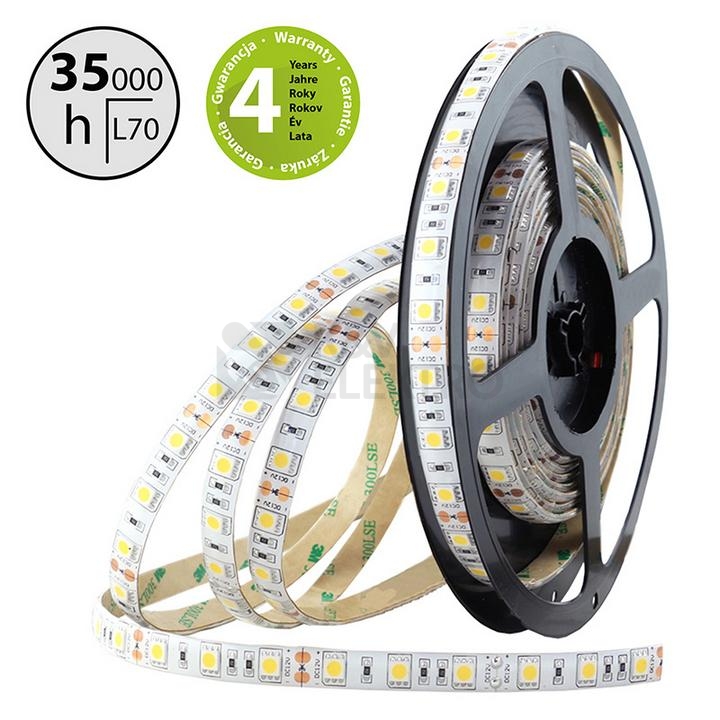 Obrázek produktu LED pásek McLED 12V neutrální bílá š=10mm IP54 14,4W/m 60LED/m SMD5050 ML-121.675.60.0 3