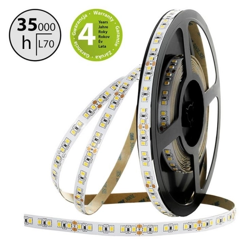 LED pásek McLED 24V studená bílá š=10mm IP20 28,8W/m 120LED/m SMD2835 ML-126.705.60.0
