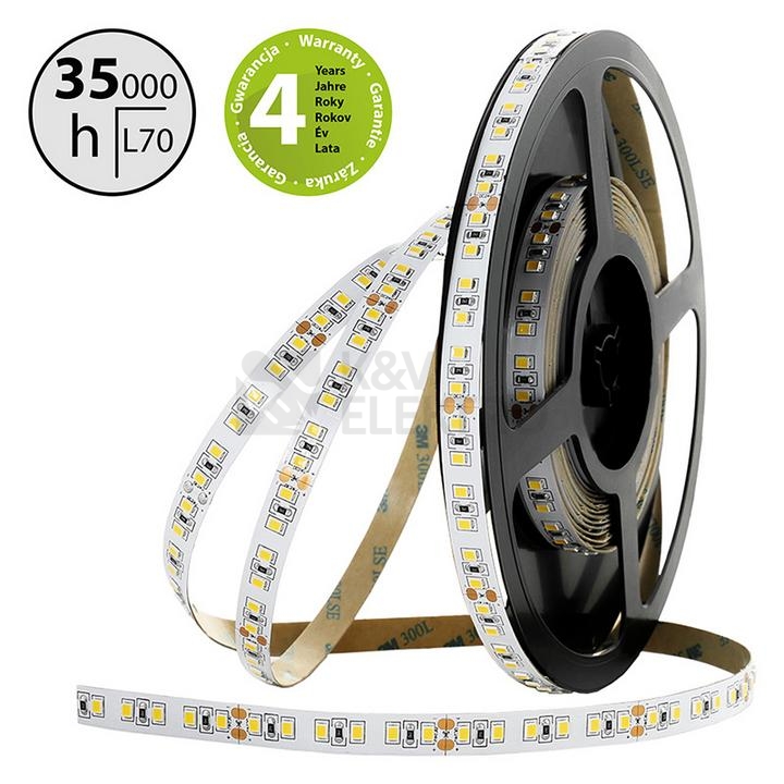 Obrázek produktu LED pásek McLED 24V studená bílá š=10mm IP20 28,8W/m 120LED/m SMD2835 ML-126.705.60.0 1