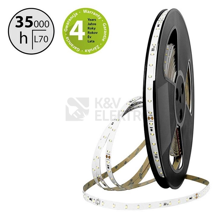 Obrázek produktu LED pásek McLED 24V studená bílá š=10mm IP20 6,5W/m 60LED/m SMD2835 ML-126.801.60.8 1