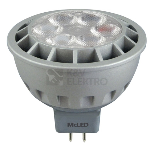  LED žárovka GU5,3 MR16 McLED 5W (20W) teplá bílá (2700K), reflektor 12V 36° ML-312.049.99.0