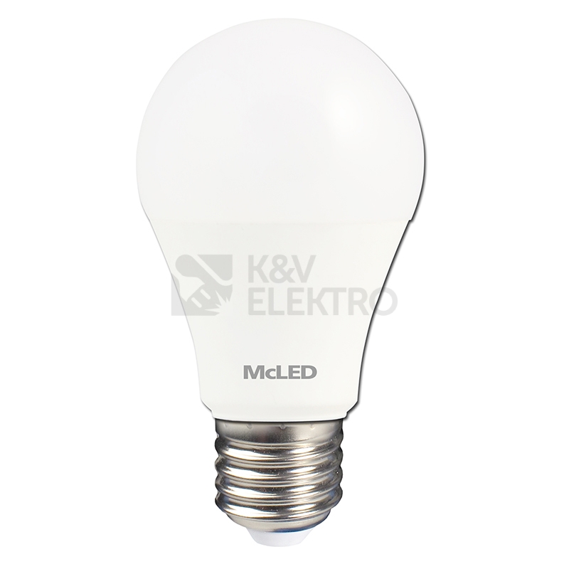 Obrázek produktu LED žárovka E27 McLED 9,5W (60W) teplá bílá (2700K) ML-321.069.87.0 1