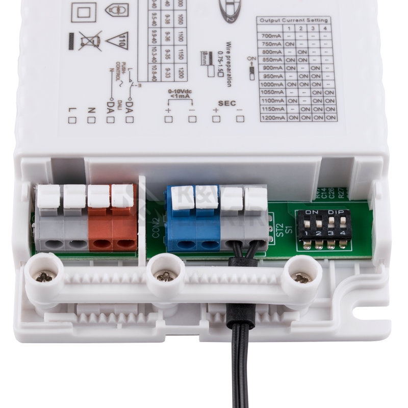 Obrázek produktu  Stmívatelný LED driver DALI 40W 700-1050mA ke svítidlům McLED Office ML-419.035.32.0 3