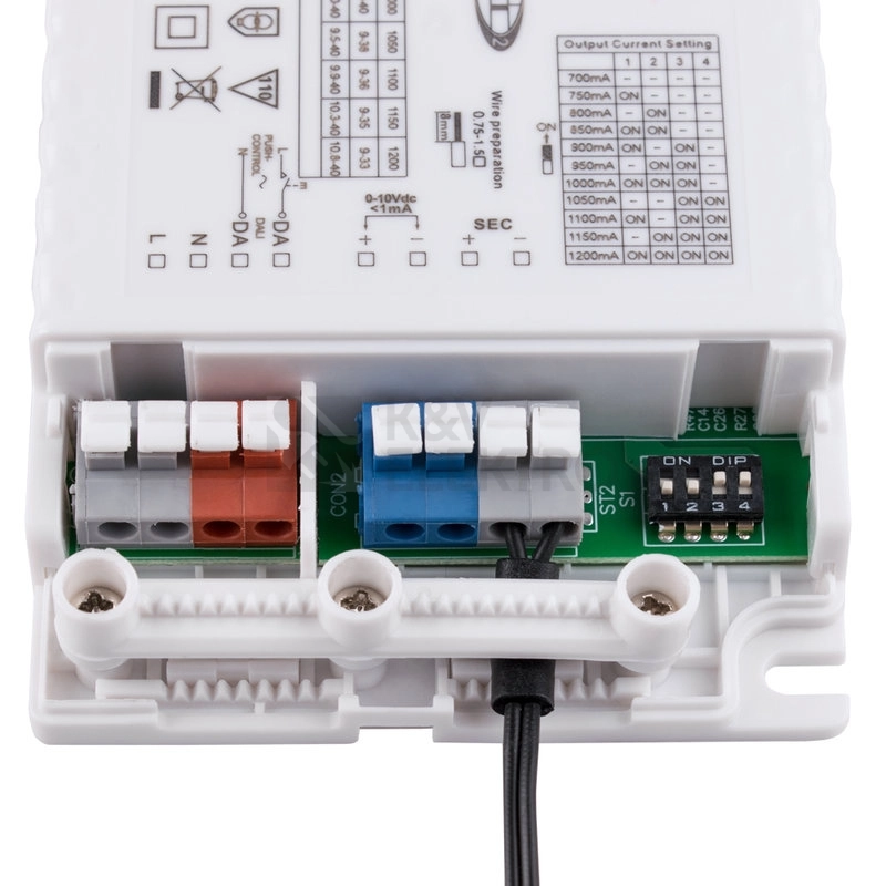 Obrázek produktu Stmívatelný LED driver DALI 40W 700-1050mA ke svítidlům McLED Office ML-419.035.32.0 3