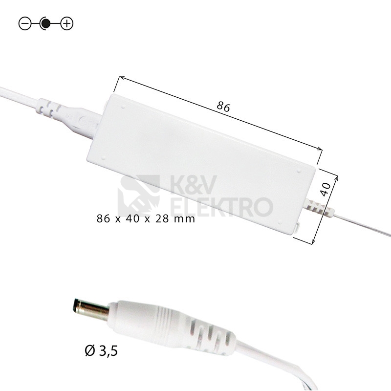 Obrázek produktu  Napájecí zdroj 24VDC 24W 1A ML-443.036.35.0 3