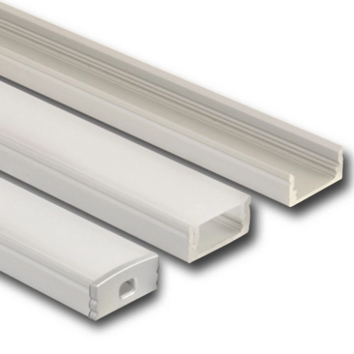 Přisazený hliníkový profil McLED PQ 17x8mm s mléčným difuzorem 2,5m ML-761.001.43.0