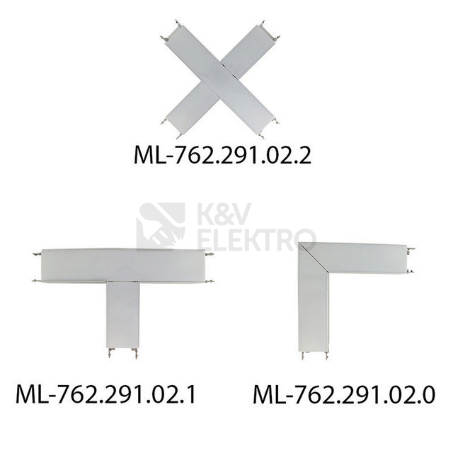 Obrázek produktu Závěsný hliníkový profil McLED ZT 55x70mm s matným difuzorem 1m ML-761.091.02.1 11