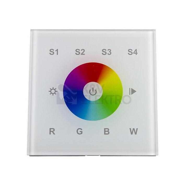 Obrázek produktu RF nástěnný ovladač RGBW McLED ML-910.843.22.0 0