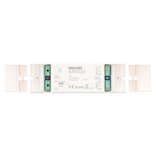 DMX zesilovač signálu 12-24V McLED ML-952.001.22.0 (obrázek 10)