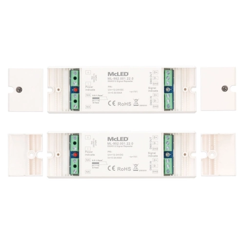 DMX zesilovač signálu 12-24V McLED ML-952.001.22.0 (obrázek 9)