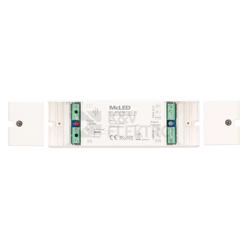 Obrázek produktu DMX zesilovač signálu 12-24V McLED ML-952.001.22.0 6