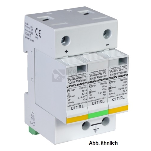 Svodič přepětí CITEL DS50PVS-1000G51 480391