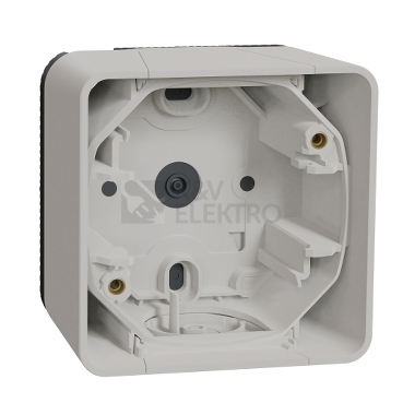 Obrázek produktu Schneider Electric Mureva Styl IP55 nástěnná krabice jednonásobná bílá MUR39911 0