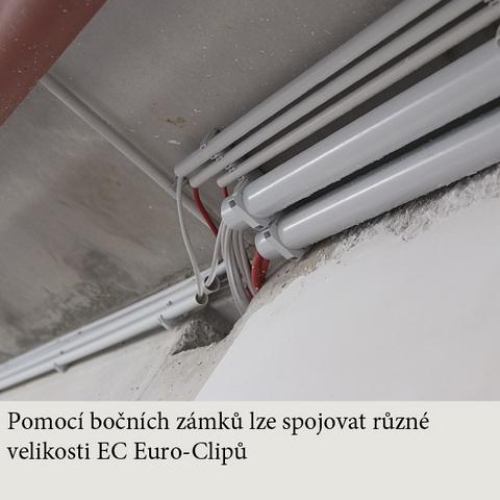 Příchytka pro trubky Schnabl Euro-Clip EC 25 HO 31120 (100ks)