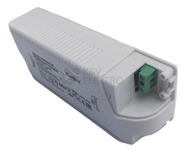 Obrázek produktu Elektronický transformátor Kanlux POWELED P 12VDC 60W 26811 2