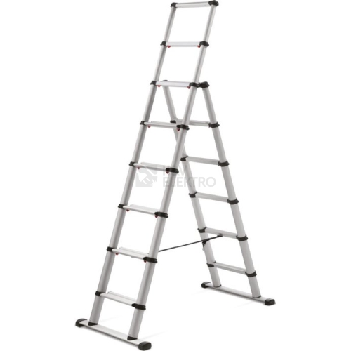 Teleskopický žebřík-štafle 2,3m TELESTEPS COMBI 60623-501