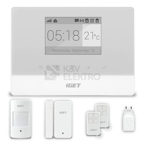 Domácí GSM Alarm set iGET SECURITY M3