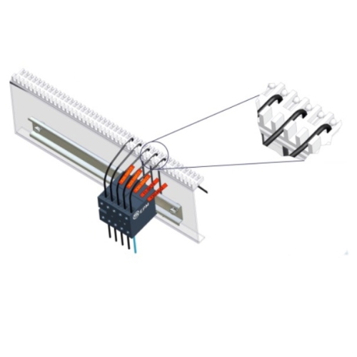 Vyvazovací hřeben BRALEN V0 EPM BV0321742030 bílá