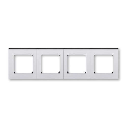 ABB Levit M čtyřrámeček titanová/kouřová černá 3901H-A05040 70