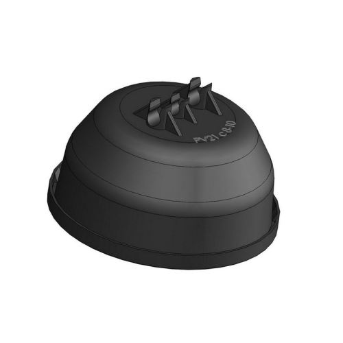 Podpěra vedení na ploché střechy plast+víčko-štěrk D T TECHNIC PV 21 c o 8 101304