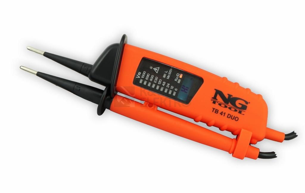 Obrázek produktu Zkoušečka napětí Testboy DUO 41 LCD/LED 2-pólová NM 00200011 0