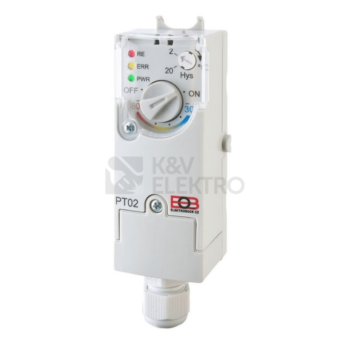  Elektronický příložný termostat ELEKTROBOCK PT02
