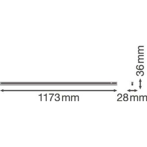 LED svítidlo LEDVANCE Linear Compact Switch 1200mm 14W/3000K teplá bílá (obrázek 3)
