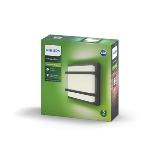 Nástěnné LED svítidlo Philips Petronia 17394/93/P3 12W 4000K neutrální bílá IP44 (obrázek 6)