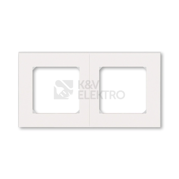 Obrázek produktu ABB Levit M dvojrámeček perleťová/ledová bílá 3901H-A05020 68 0