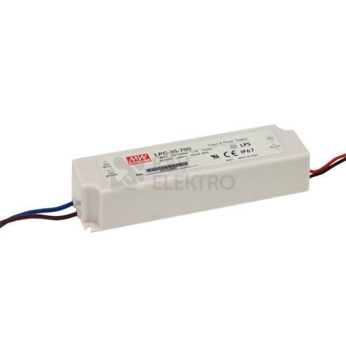  LED driver MEAN WELL LPC-35-700 35W 700mA