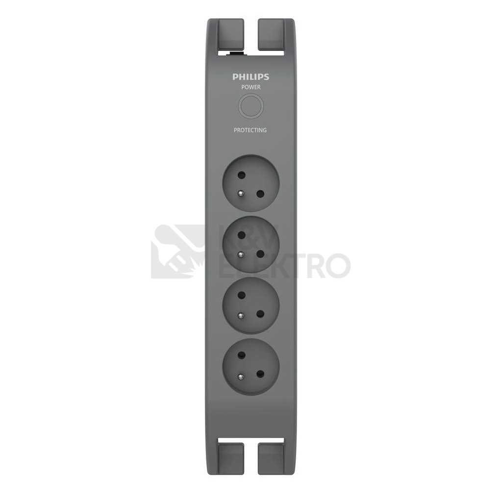 Obrázek produktu Přepěťová ochrana Philips SPN3140A/60 4 zásuvky 2m kabel 16A 4000W 1