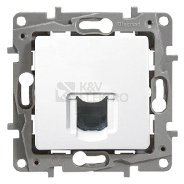 Obrázek produktu Legrand Niloe zásuvka RJ45 kategorie 5e UTP bílá 66C5UB1 0